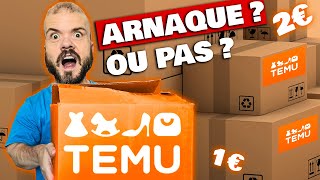 Unboxing TEMU  Arnaque ou pas  😱 [upl. by Durkee]