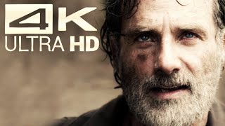 Rick Grimes Tries To Escape The CRM  4K Ultra HD Upscaling  The Walking Dead  11x24 [upl. by Arobed]