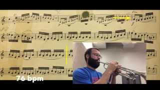 Trumpet Tip on Woodshedding Music I Poet and Peasant Overture [upl. by Ayhay]