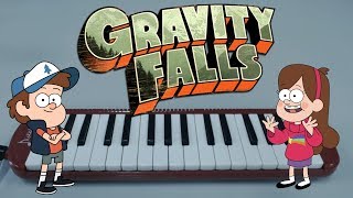 Tutorial Cómo tocar el Opening de Gravity Falls en la Melódica [upl. by Acirrej299]