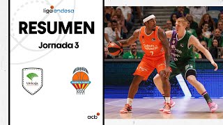 Unicaja  Valencia 7682 RESUMEN  Liga Endesa 202324 [upl. by Aihsia]