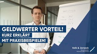 Geldwerter Vorteil  kurz erklärt mit Praxisbeispielen geldwertervorteil steuertipps [upl. by Nij390]