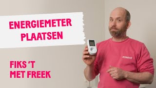 Energiemeter installeren en aflezen [upl. by Aihsyn]