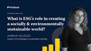 What is ESGs Role in Creating a Sustainable World [upl. by Inotna385]