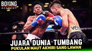 HASIL TINJU DUNIA  JUARA DUNIA TUMBANG  MARRERO VS NYAMBAYAR  HIGHLIGHTS [upl. by Nohcim]