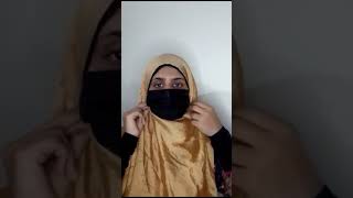 2 Easy School College Hijab Tutorial With Full Coverage । New Hijab Style 2024 । [upl. by Ennairoc]