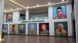 Tour of Recently Inaugurated Dharwad Railway Station  Photos of Jnanpith Awardees and Much More [upl. by Patnode]