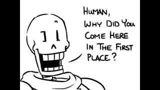 Comic Fandub Undertale  Why did Frisk go to Mt Ebbot [upl. by Ennazus]