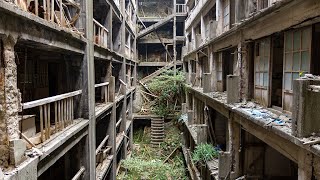 Exploring HASHIMA ISLAND – Early Footage of Japans ABANDONED Island City 軍艦島 [upl. by Spike]