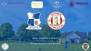 Pitsea Athletic 20 Roydon [upl. by Nairred]