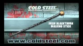 Irish Blackthorn Walking Stick  Cold Steel [upl. by Ricketts]