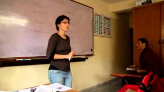 Tibet Charity India English Class 21st October 2013 [upl. by Ainirtak]