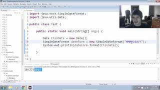 CONVERT DATE STRING TO DATE FORMAT IN JAVA [upl. by Airtina431]