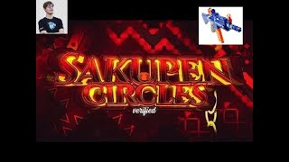 Sakupen Circles Easy V2  Geometry Dash [upl. by Spalla]