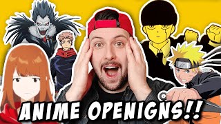 Music Producer Reacts to Anime Openings for THE FIRST TIME 4 [upl. by Eelrac660]