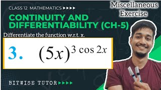 Miscellaneous exercise on chapter 5 class 12 q3  Miscellaneous ch 5 class 12 q3 [upl. by Anerol]