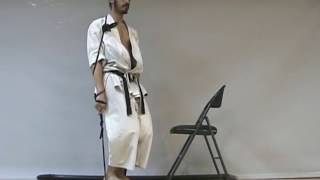 Karate Training  KIHON N°6 mae geri  Nambucca Heads NSW  Mid North Coast [upl. by Shewmaker]