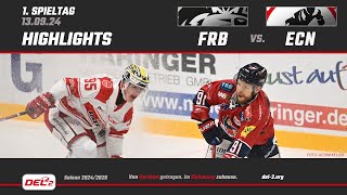 Game Highlights Spieltag 1 EHC Freiburg vs EC Bad Nauheim [upl. by Bethesda602]