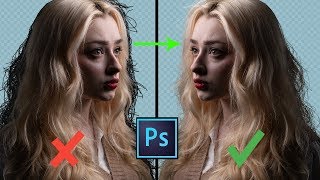 Photoshop Tutorial  12  Refine Edge [upl. by Ilka]