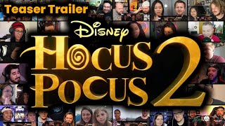 Hocus Pocus 2  Teaser Trailer  REACTION MASHUP  Disney [upl. by Oscar124]