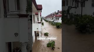 Hill view lalitpur situation after flood prayfornepal 🌧️nepalflood [upl. by Beebe570]