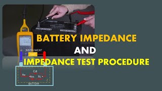 BATTERY IMPEDANCE TESTTESTING OF BATTERY IMPEDANCE [upl. by Alilad]