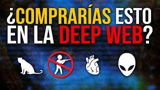 ¡TODO ESTO SE PUEDE COMPRAR en la DEEP WEB  ¡Re turbio 😨 [upl. by Peterus]