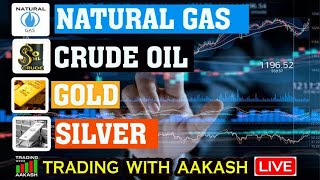 🔴 4th January 2024 CRUDEOIL NATURALGAS GOLD SILVER MCX ANALYSIS TRADING WITH AAKASH [upl. by Elysha916]