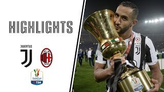 HIGHLIGHTS Juventus vs AC Milan 40  TIM Cup Final  09052018 [upl. by Ahseyk]