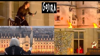 Gojira performed at Olympics with firey heavy set w Marina Viotti  video now online [upl. by Publia]