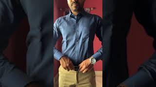 Olive green  blue shirt full video coming soon aesthetic formalwear formal smart business [upl. by Natsuj535]