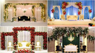 Make your wedding more beautiful with these decoration ideasunique wedding stage design2022 [upl. by Pail973]