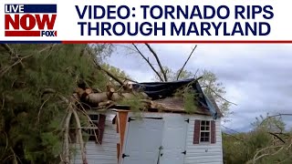 Wicked Weather Tornado tears through Maryland and tracking more severe weather  LiveNOW from FOX [upl. by Brnaba919]