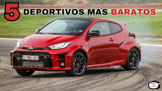 5 autos deportivos más baratos autosdeportivos sportcars toyota [upl. by Stone]