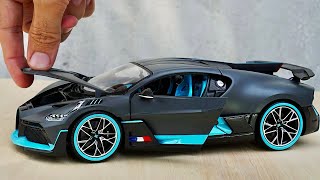 Unboxing of BUGATTI DIVO 118 Scale Diecast Model Car [upl. by Ivers]