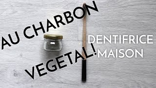 Recette du dentifrice au charbon végétal Zerodechet [upl. by Byrn]