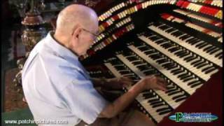 Kay McAbee playing quotTea for Twoquot on Theater Organ at Maloof Home [upl. by Iden]