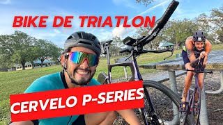 BIKE DE TRIATLON  CERVELO Pseries 58 Shimano Durace Clip 51 speedshop TT REBECCA [upl. by Connell]