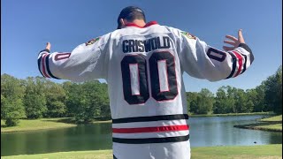 Clark Griswold Christmas Vacation Chicago Blackhawks Hockey Jersey Review [upl. by Aikmat959]