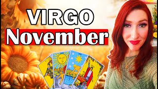 VIRGO OMG WHAAAT A VERY STRANGE READING FOR NOVEMBER amp HERE IS WHY [upl. by Ydne485]