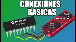 COMO CONECTAR UN PIC CONEXIONES BÁSICAS [upl. by Magen]