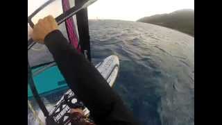 Windsurfing in Vassiliki Neilson Centre Cosmos to Pump station Water Start [upl. by Chisholm]