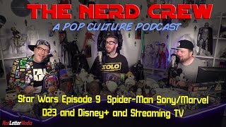 The Nerd Crew D23 Star Wars D23 Disney and Streaming Services [upl. by Aggy]