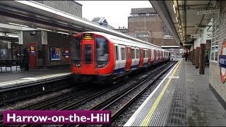 London Underground  HarrowontheHill  Metropolitan line  Chiltern Railways [upl. by Laurentia]