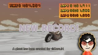 MKWii  TAS Waterway New Ultra Shortcut  18seconds [upl. by Acinehs]