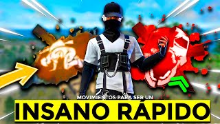 COMO SER INSANO EN FREE FIRE 🥵  Aprende movimientos insanos fácil [upl. by Marlea]