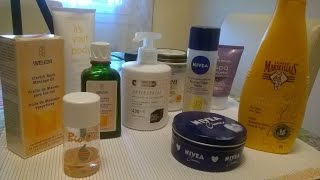 Mis 7 Antiestrías a Prueba Weleda Bio Oil MotherCare Nivea amp 3 Bodymilks para el embarazo [upl. by Vic640]