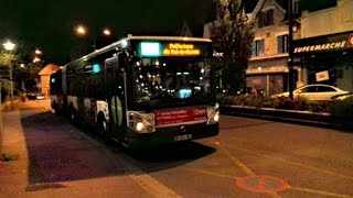 Ligne de bus RATP 308  Irisbus Iveco Citelis 18 N°1919 [upl. by Lynett962]