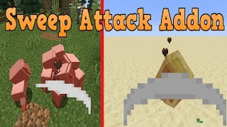 Sweeping Edge Minecraft Java 19 Combat For Bedrock  Minecraft PE Mods amp Addons [upl. by Aldrich]