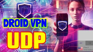 Droid VPN UDP Settings [upl. by Hui382]